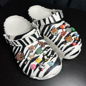 Zebra Crocs (Zoo themed)